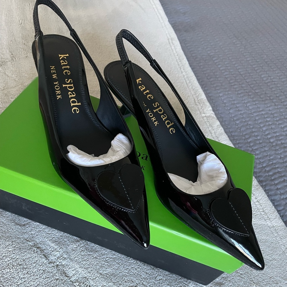 Kate Spade Lover Slingback Kitten Heel